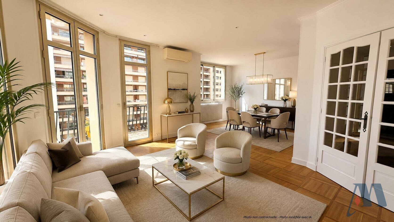 4/5 ROOM APARTMENT - LA ROUSSE - ST ROMAN - 3 / 11
