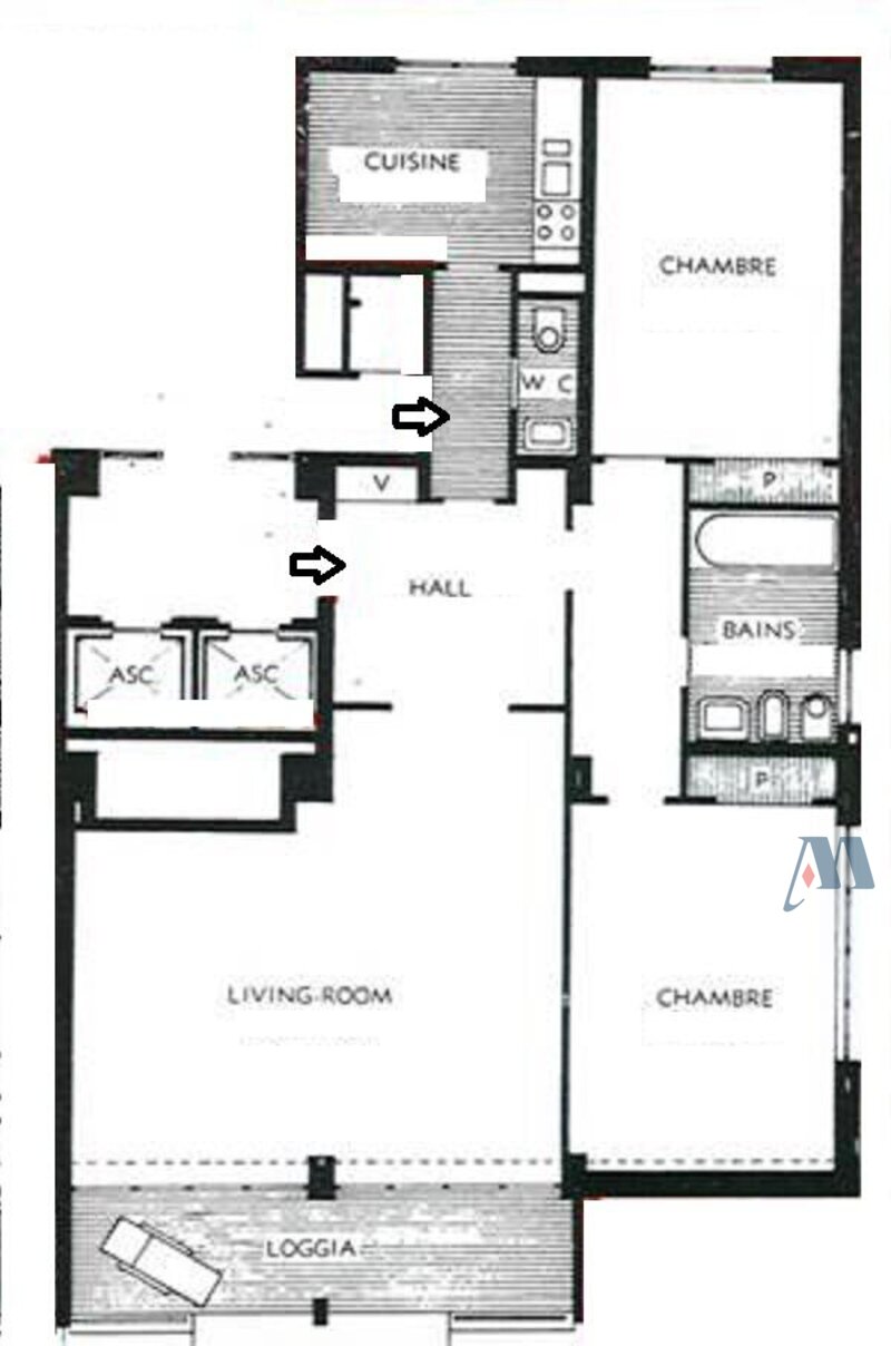 APPARTEMENT 3 PIÈCES - PORT DE MONACO - Plan loop.index0+1 / 1